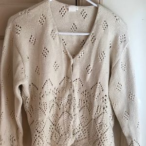 T.W.H. Cream sweater